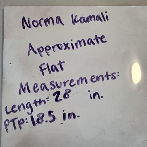 Norma Kamali Brown Leopard Print Stretchy Fitted Feminine Long Sleeve Top Size M - Picture 9 of 9